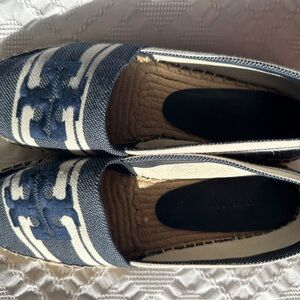Tory Burch Women's Navy and Blue Espadrilles
